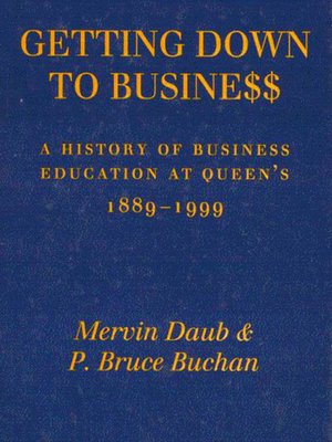 cover image of Getting Down to Business